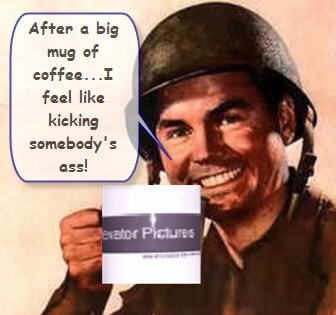  Coffee mug pouser! 